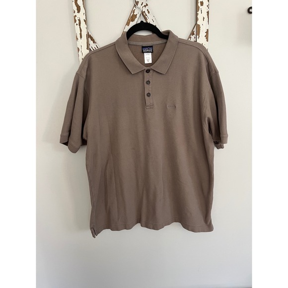 Pantagonia‎ 100% Organic Cotton Polo Shirt size XL See Description - Picture 1 of 7